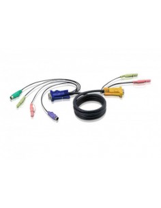 Aten Cable KVM PS/2 con audio y SPHD 3 en 1 de 3 m