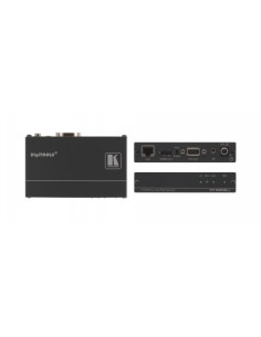Kramer Electronics TP-580RXR extensor audio/video Receptor AV Negro