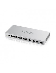 Zyxel XGS1010-12 No administrado Gigabit Ethernet (10/100/1000) Plata