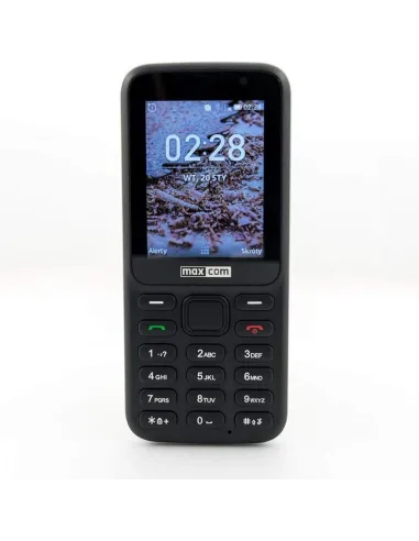 Telefono movil maxcom mk241 2.4pulgadas 4gb 512mb volte black