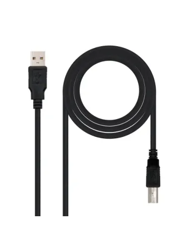 Nanocable CABLE USB 2.0 IMPRESORA, TIPO A/M-B/M, NEGRO, 3.0 M