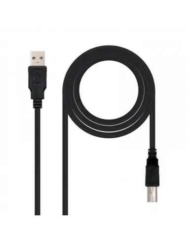 Nanocable CABLE USB 2.0 IMPRESORA, TIPO A/M-B/M, NEGRO, 1.8 M