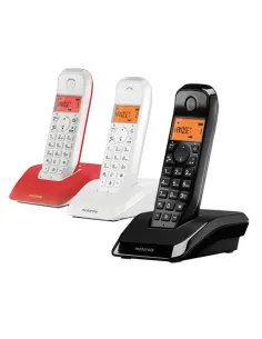 MOTOROLA S1203 Telefono DECT TRIO Colores 2