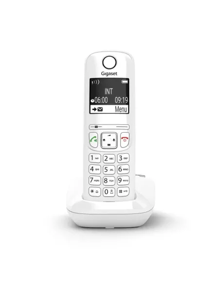 Gigaset AS690 Teléfono DECT/analógico Identificador de llamadas Blanco