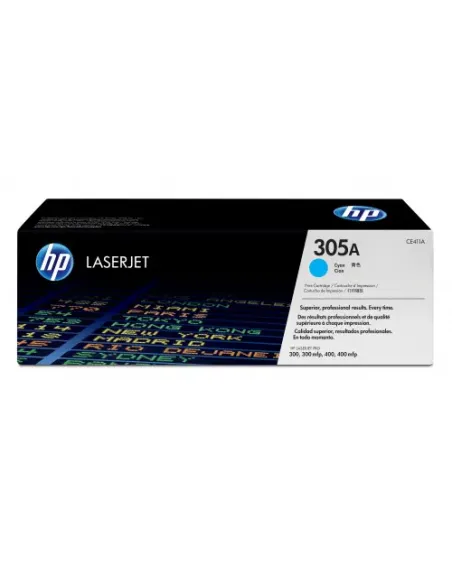 HP Cartucho de tóner original LaserJet HP 305A cian