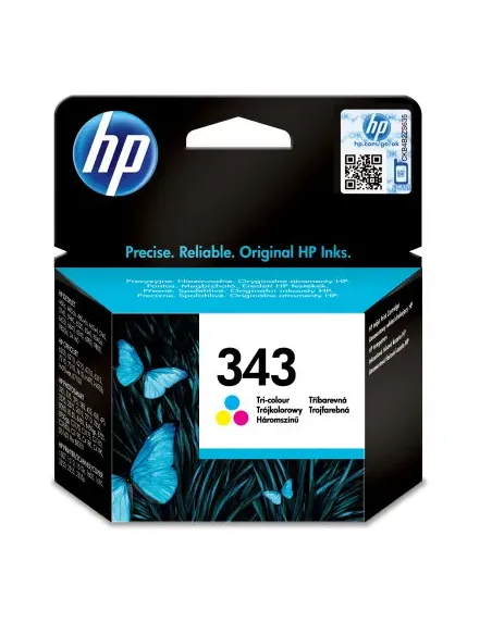 HP Cartucho de tinta original HP 343 Tri-color