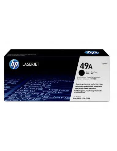 HP Cartucho de tóner original LaserJet HP 49A negro