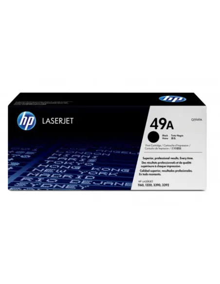 HP Cartucho de tóner original LaserJet HP 49A negro