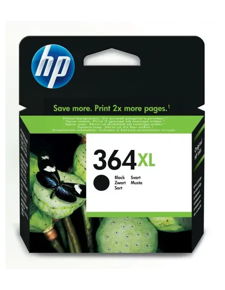 HP Cartucho de tinta original HP 364XL de alta capacidad negro