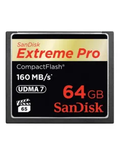 Sandisk 64GB Extreme Pro CF 160MB/s memoria flash CompactFlash