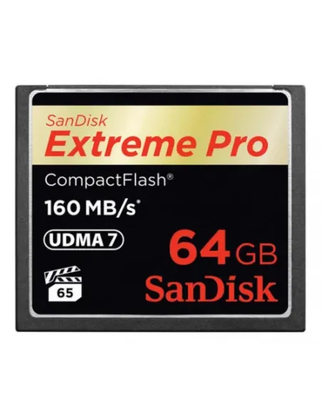 Sandisk 64GB Extreme Pro CF 160MB/s memoria flash CompactFlash