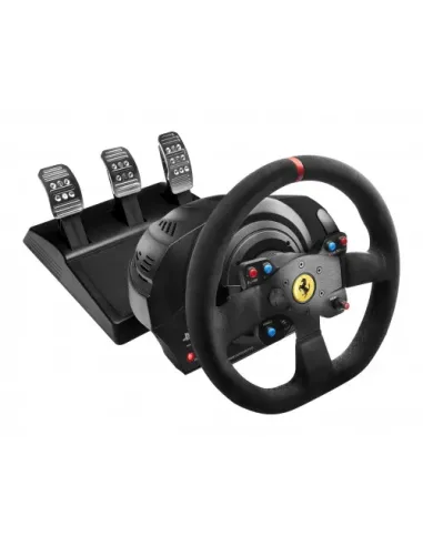 THRUSTMASTER VOLANTE + PEDALES T300 FERRARI INTEGRAL ALCANTARA EDITION PARA PS3/PS4/PC (4160652)