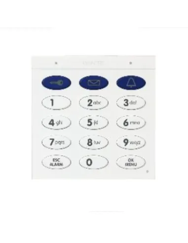 MOBOTIX KEYPAD WITH RFID TECHNOLOGY FOR T26, WHITE  (P/N:MX-A-KEYC)