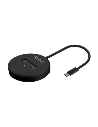 AISENS USB-C Dock M.2 (NGFF) ASUC-M2D013-BK SATA/NVMe A USB3.1 Gen2, Negra