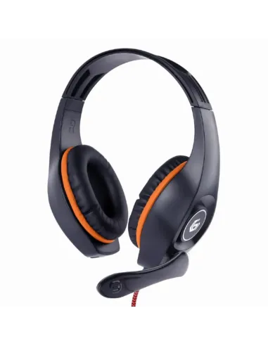 AURICULARES GEMBIRD NARANJA- NEGRO 3,5MM