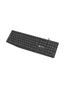 TECLADO NATEC NAUTILUS SLIM LAYOUT USB NEGRO
