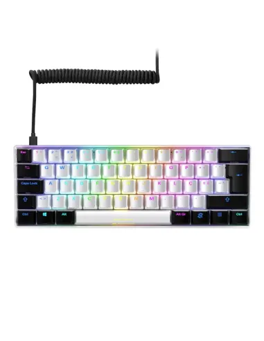 TECLADO GAMING SHARKOON SKILLER SGK50 S4 KAILH RED ES BLANCO