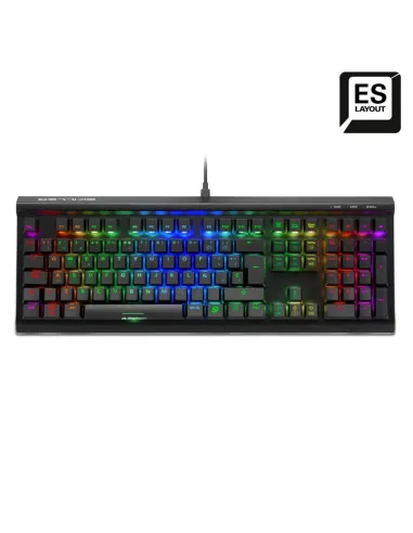 TECLADO GAMING SHARKOON SGK60 MECANICO RGB RED SWITCH