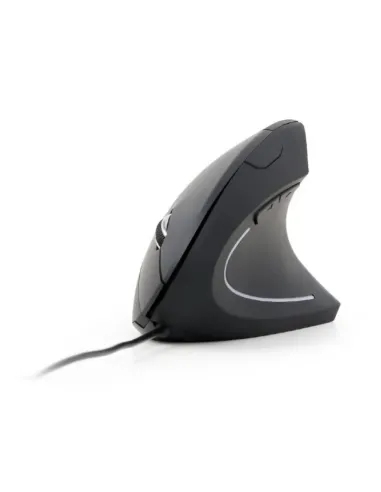 RATON ERGONOMICO GEMBIRD 3200 DPI NEGRO 6 BOTONES