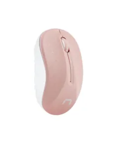 RATON NATEC TOUCAN ROSA-BLANCO RF INALAMBRICO PILAS