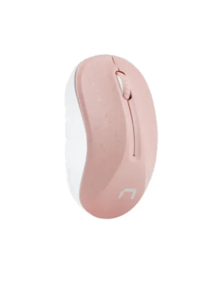 RATON NATEC TOUCAN ROSA-BLANCO RF INALAMBRICO PILAS