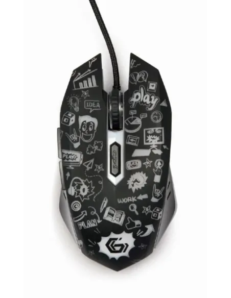 RATON GEMBIRD MUS-6B-GRAFIX-01 OPTICAL 3600DPI NEGRO USB