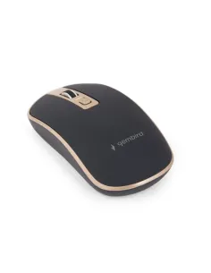 RATON GEMBIRD OPTICAL BLACK GOLD RF INALAMBRICO PILAS