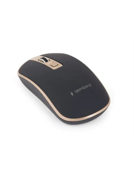 RATON GEMBIRD OPTICAL BLACK GOLD RF INALAMBRICO PILAS