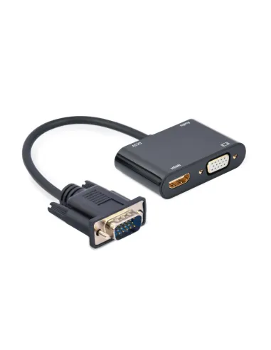 CABLE ADAPTADOR VGA A HDMI VGA 0 15 M NEGRO