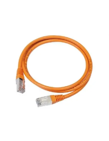 Cable CAT5E UTP moldeado 0,5m Naranja