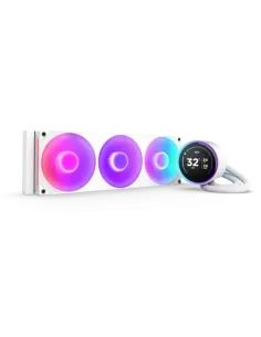 NZXT Kraken Elite 360 RGB Procesador Sistema de refrigeración líquida todo en uno 12 cm Blanco 1 pieza(s)