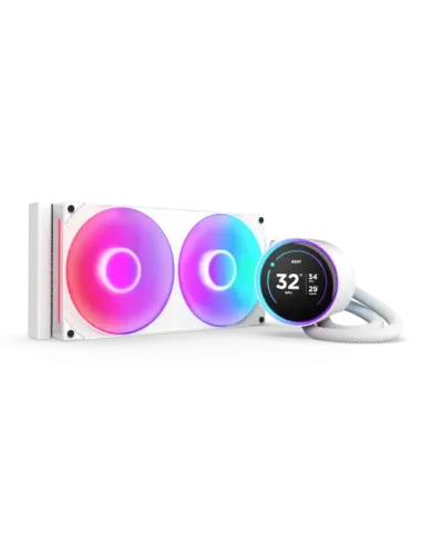 NZXT Kraken Elite 280 RGB Procesador Sistema de refrigeración líquida todo en uno 14 cm Blanco 1 pieza(s)