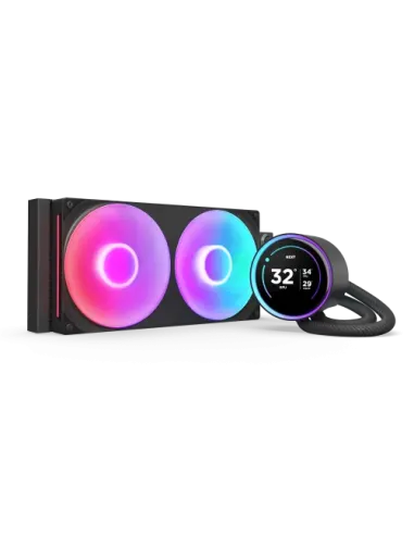 NZXT Kraken Elite 280 RGB Procesador Sistema de refrigeración líquida todo en uno 14 cm Negro 1 pieza(s)