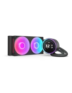 NZXT Kraken Elite 240 RGB Procesador Sistema de refrigeración líquida todo en uno 12 cm Negro 1 pieza(s)
