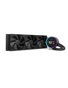 NZXT Kraken Elite 360 Procesador Sistema de refrigeración líquida todo en uno 12 cm Negro 1 pieza(s)