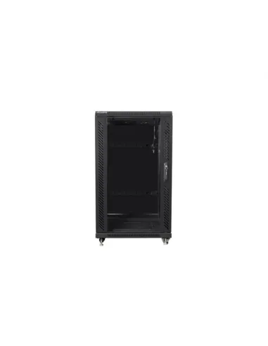 ARMARIO RACK LANBERG 22U 600X600 AUTOENSAMBLADO HASTA 60KG NEGRO