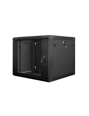 ARMARIO RACK LANBERG 9U 600X600X501 AUTO ENSAMBLADO 19" HASTA 60 KG NEGRO