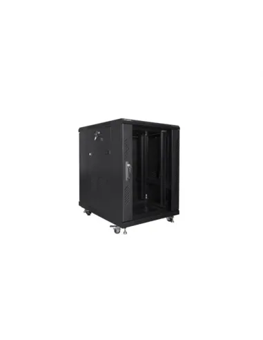 ARMARIO LANBERG RACK 19" 15U 600X800 FLAT PACK BLACK NEGRO