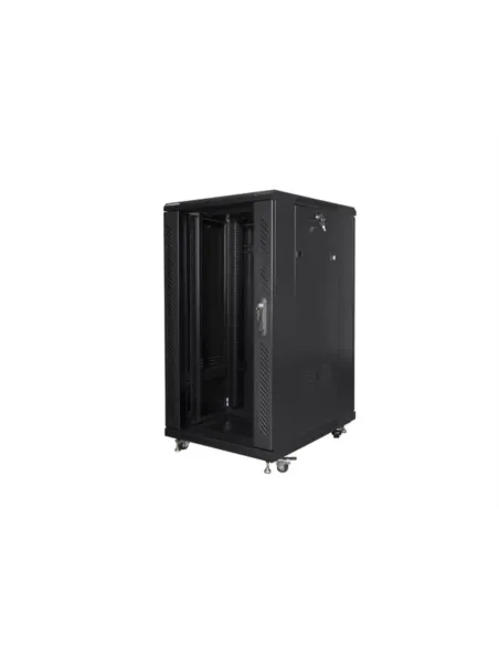 ARMARIO LANBERG RACK 19" 22U 600X800 FLAT PACK BLACK NEGRO