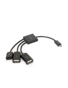 Adaptador otg - 2 uhb - otg - 02 micro - usb a -  micro - usb - b -  usb 2.0 -  macho - hembra