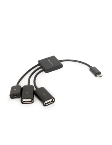 Adaptador otg - 2 uhb - otg - 02 micro - usb a -  micro - usb - b -  usb 2.0 -  macho - hembra