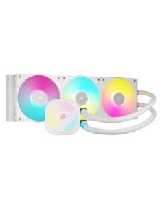 Corsair iCUE LINK TITAN RX RGB Procesador Sistema de refrigeración líquida todo en uno 12 cm Blanco 1 pieza(s)