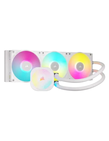 Corsair iCUE LINK TITAN RX RGB Procesador Sistema de refrigeración líquida todo en uno 12 cm Blanco 1 pieza(s)