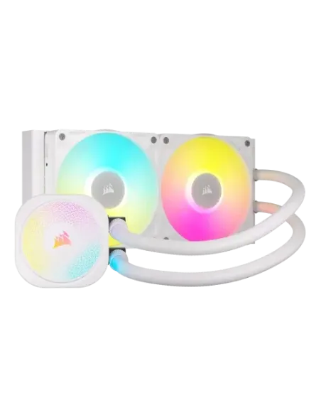 Corsair iCUE LINK TITAN RX RGB Procesador Sistema de refrigeración líquida todo en uno 12 cm Blanco 1 pieza(s)