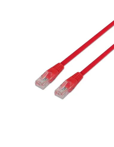 Latiguillo Aisens Rj45 Cat.6 Utp Rojo 0.5m (A135-0237)