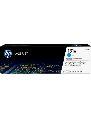HP Cartucho de tóner original LaserJet HP 131A cian