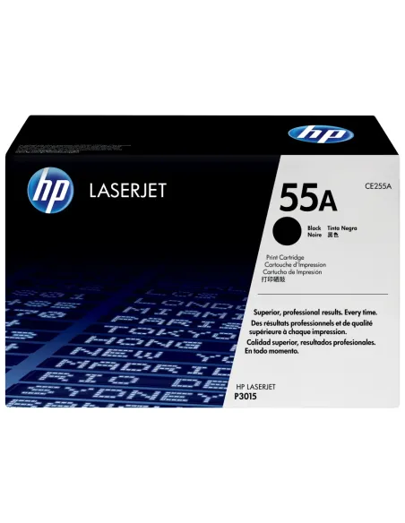 HP Cartucho de tóner original LaserJet HP 55A negro