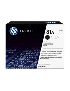 HP Cartucho de tóner original LaserJet HP 81A negro