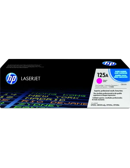 HP Cartucho de tóner original LaserJet HP 125A magenta