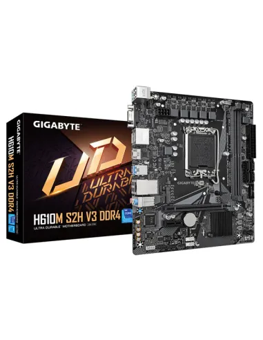 Placa base gigabyte h610m s2h v3 ddr4 m - atx -  2x ddr4